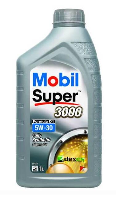 Ulei de motor sintetic MOBIL Super 3000 Formula D1 5W-30, 1 litru
